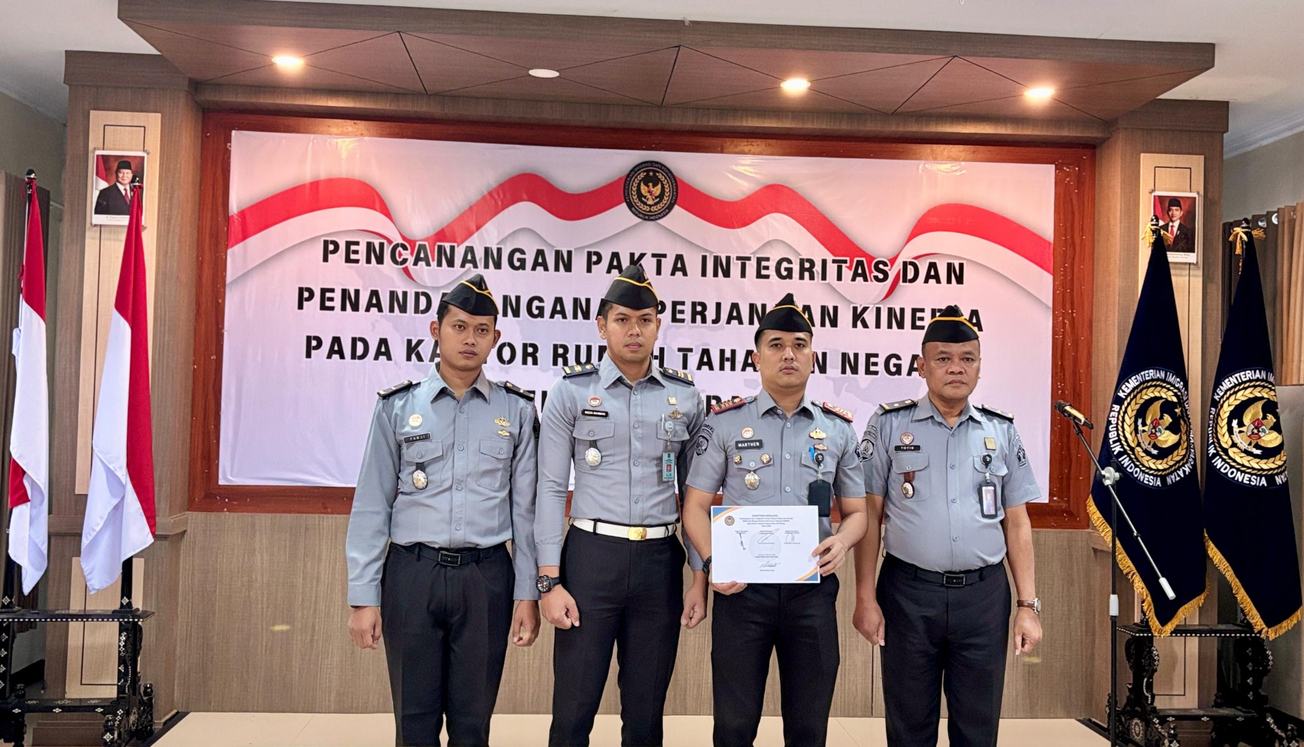 Rutan Serang Penandatanganan Pakta Integritas Menuju WBK dan WBMM Tahun ...