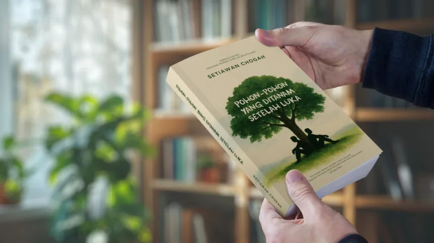 Novel Pohon-pohon yang Ditanam setelah Luka karya Setiawan Chogah.